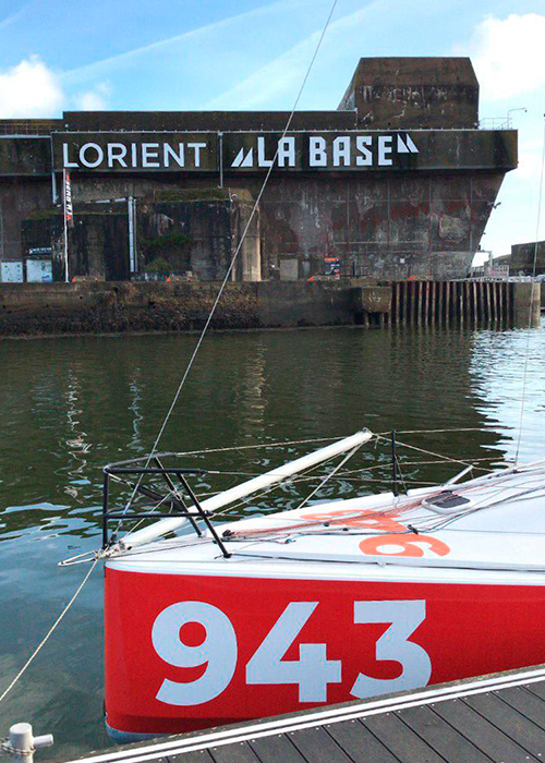 Lorient La Base - im Vordergrund "Vorpommern"